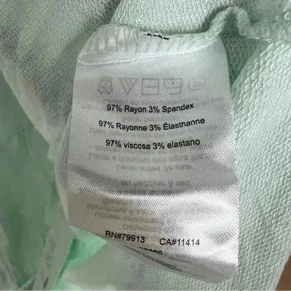 Motherhood maternity mint green long sleeve top - Picture 8 of 9